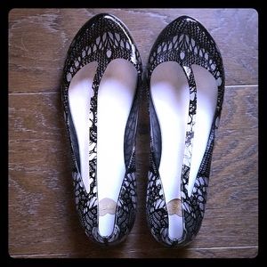 NWT Mel by Melissa Ice 2 Jelly Flats Size 8